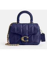 COACH - Tabby Top Handle Bag With Quilting - Lyst