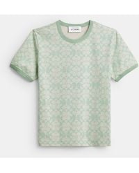 COACH - Brain Dead Signature Ringer T-Shirt - Lyst