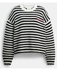 COACH - Maglione A Righe - Lyst