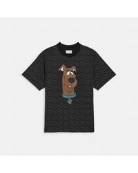COACH Scooby-doo! Signature T-shirt - Black