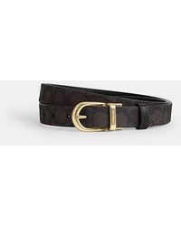 COACH - Harness Buckle Cut-To-Size Reversible Belt, 25 Mm - Lyst