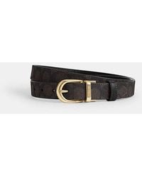 COACH - Harness Buckle Cut To Size Reversible Belt, 25 Mm - Lyst