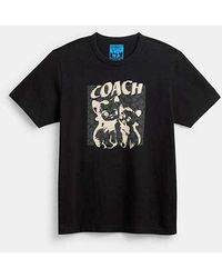 COACH - The Lil Nas X Drop Signature Cats T Shirt - Lyst
