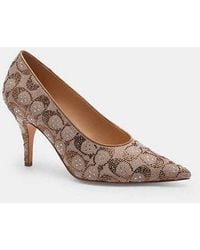 COACH - Daisy Pump Heels - Lyst