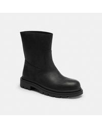 COACH Banks Boot in Black for Men | Lyst