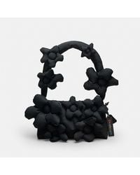 COACH - Topia Loop Shoulder Bag With Floral Appliqué - Lyst