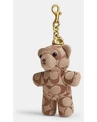 COACH - Bear Bag Charm - Lyst