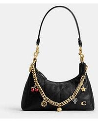 COACH - Juliet Shoulder Bag 25 With Quilting And Charms - Lyst