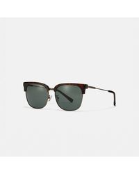 coach sunglasses round
