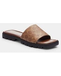COACH - Florence Sandal - Lyst