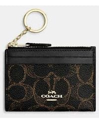 COACH - Mini Id Case - Lyst