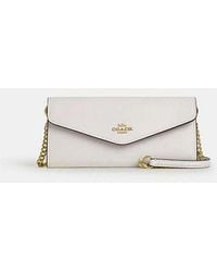 COACH - Portafoglio Klare Con Catena - Lyst