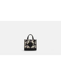 COACH Dempsey Tote Bag 40 With Coach Patch in Black | Lyst UK
