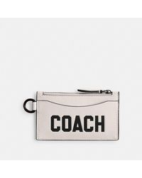 COACH - Zip Card Case With Graphic - Lyst