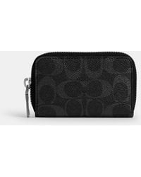 COACH - Small Zip Around Card Case - Lyst