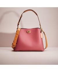 COACH - Restored Willow Shoulder Bag In Colorblock - Lyst