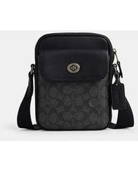 COACH - Turnlock Crossbody Bag - Lyst