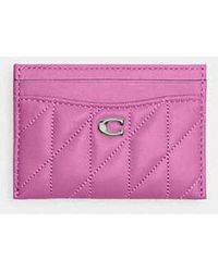 COACH - Porta Carte Di Credito Essential - Lyst