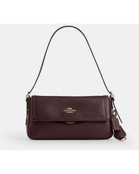 COACH - Etta Flap Shoulder Bag - Lyst