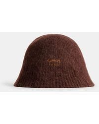 COACH - Knit Bucket Hat - Lyst