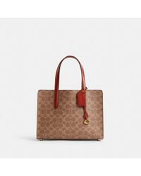 COACH - Carter Carryall Bag 28 In Signature Canvas - Lyst