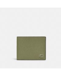 COACH - 3 In 1 Wallet With Signature Canvas Interior - Lyst