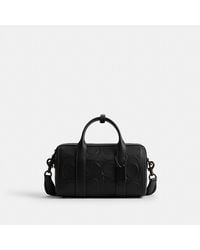 COACH - Gotham Duffle Bag 24 In Maxi Signature Leather - Lyst