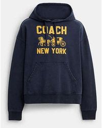 COACH - Horse And Carriage Hoodie - Lyst