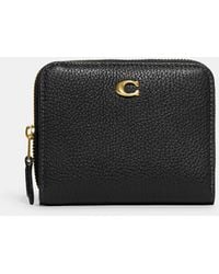 COACH - Leather Wallet - Lyst
