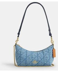 COACH - Caitlin Shoulder Bag With Quilting - Lyst