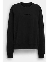 COACH - Coach Crewneck Top - Lyst