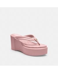 COACH Franki Flip-flop in Pink