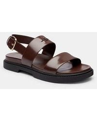 COACH - Two Band Sandal - Lyst