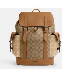 COACH - Hudson Backpack Brown | Pvc - Lyst