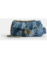 COACH - Tabby Shoulder Bag 26 With Repurposed Denim Patchwork Quilting - Lyst