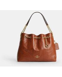 COACH - Evelyn Shoulder Bag And Charm - Lyst