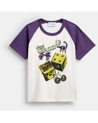COACH - Charms Raglan T-Shirt - Lyst