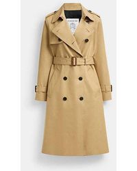 COACH - Trench Coat - Lyst