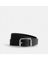 COACH - Double Roller Buckle Belt - Lyst