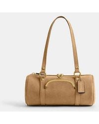 COACH - Kisslock Barrel Bag 28 - Lyst