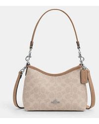 COACH - Laurel Kleine Schultertasche Aus Signature Canvas - Lyst