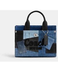 COACH - Borsa Larga Cargo 20 Con Patchwork - Lyst