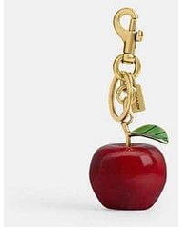 COACH - Apple Bag Charm - Lyst