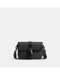 COACH - League Crossbody Bag 19 In Signature Canvas - Lyst