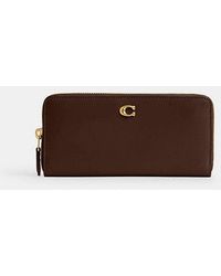 COACH - Essential Slim Accordion Zip Wallet - Lyst