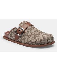 COACH - Buckle Clog - Lyst