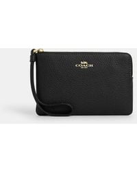 COACH - Corner Zip Wristlet - Lyst
