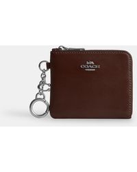 COACH - Small Corner Zip Wallet - Lyst