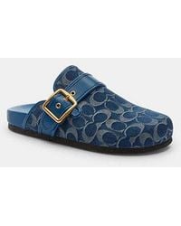 【COACH】Ashton Clog サンダル 在庫確認下さい CW680 COACH® Outlet | Ashton Clog In Signature Jacquard