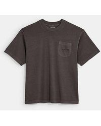 COACH - Pocket T-shirt - Lyst